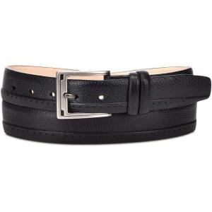 imageCuadra Men Belt Black Perforated DeerBlack