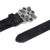 imageCuadra  Belt for Women in Genuine Leather with Floral Buckle Exclusive CDA35RS BlackBlack