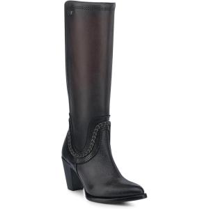 imageCuadra Womens Tall Boots Black Bovine LeatherBrown