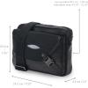 imageCUADRA  Stingray Leather Messenger Bag Adjustable Strap BOC28MA BlackBlack