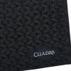 imageCuadra Mens Leather Bifold Wallet Black Geometric Pattern OxfordOxford