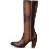 imageCuadra Womens Boot in Genuine Python Leather and Bovine Leather 3F66PHBrown