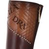 imageCuadra Womens Boot in Genuine Python Leather and Bovine Leather 3F66PHBrown