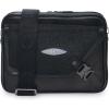 imageCUADRA  Stingray Leather Messenger Bag Adjustable Strap BOC28MA BlackBlack