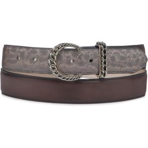 imageCUADRA  Belt for Women in Genuine Carunga Leather CDA38KA NaturalBrown