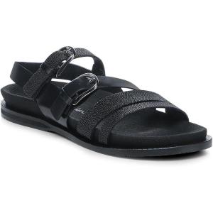 imageFRANCO CUADRA  Womens Sandal in Black Stingray Leather with Comfortable Fit and Adjustable Strap 46SMTTS