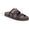 imageFRANCO CUADRA  Brown Deer Leather Sandal for Men with Modern and Comfortable Design 4M5VNTVBrown