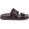 imageFRANCO CUADRA  Brown Deer Leather Sandal for Men with Modern and Comfortable Design 4M5VNTVBrown