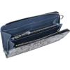imageCUADRA  Luxury Python Wallet with Zipper Closure and Crossbody Function BD229PM BLUE