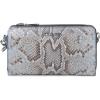 imageCUADRA  Luxury Python Wallet with Zipper Closure and Crossbody Function BD229PM BLUE