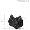 imageCuadra Crossbody for Women in Genuine Stingray Leather BlackBlack