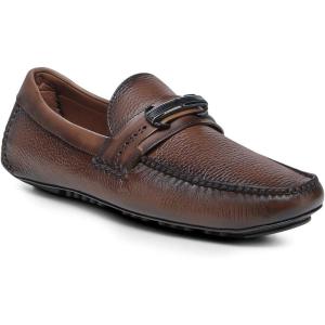 imageFRANCO CUADRA  Vintage Leather Driver for Men Comfort and Distinction 58VVNTV HoneyHoney