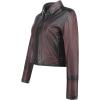 imageCuadra Jacket for Women in Genuine Ovine Leather ChocolateChocolate