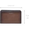 imageCuadra Wallet for Women Leather Deer Brown Multi Card BrownBrown