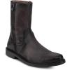imageFRANCO CUADRA Mens Dress Boot in Genuine Deer Leather Dark Brown G03VNTSBrown