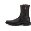 imageFRANCO CUADRA Mens Dress Boot in Genuine Deer Leather Dark Brown G03VNTSBrown