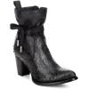 imageCuadra Womens Bootie in Genuine Python Leather with Zipper