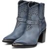 imageFRANCO CUADRA Womens Leather Ankle Boot with Crystals 4I18RS BlueBlue