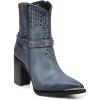 imageFRANCO CUADRA Womens Leather Ankle Boot with Crystals 4I18RS BlueBlue