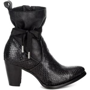imageCuadra Womens Bootie in Genuine Python Leather with Zipper