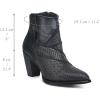 imageCUADRA  Bootie for Women in Genuine Bovine Leather 3F0TRS OxfordBlack