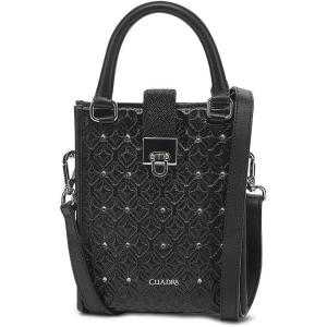 imageCUADRA  Mini tote bag for women in genuine stingray leather BOD2PMA Black