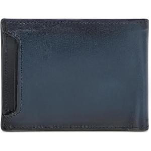 imageCuadra Wallet for Men in Genuine Stingray Leather Black BlueBlue