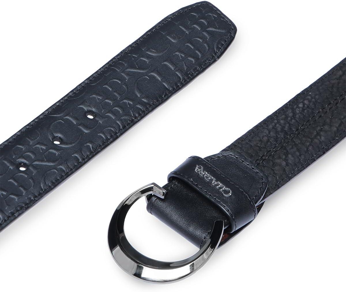imageCUADRA  Genuine Leather Belt for Men Style and Durability CS564TC Black