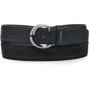 imageCUADRA  Genuine Leather Belt for Men Style and Durability CS564TC Black