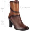 imageFRANCO CUADRA Bootie For Women in Genuine Deer Leather Honey 2G6VNTV