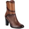 imageFRANCO CUADRA Bootie For Women in Genuine Deer Leather Honey 2G6VNTV