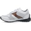 imageFRANCO CUADRA Mens Leather Sneakers White and BrownWhite