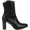 imageFRANCO CUADRA Bootie for Women in Genuine Python Leather Black 4G3PMTS