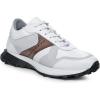 imageFRANCO CUADRA Mens Leather Sneakers White and BrownWhite