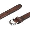 imageCuadra Mens Cowboy Belt in Ostrich Leather Brown CS381A1