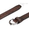 imageCuadra Mens Cowboy Belt in Ostrich Leather Brown CS381A1