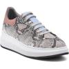 imageFRANCO CUADRA Python Leather Sneakers Fashion Platform Shoes Low Top Casual WhitePinkBlue