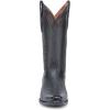imageCUADRA Deer Leather Western Cowboy Boots Black with Embroidery Leather Sole 1B2TVEBlack