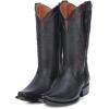 imageCUADRA Deer Leather Western Cowboy Boots Black with Embroidery Leather Sole 1B2TVEBlack