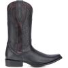 imageCUADRA Deer Leather Western Cowboy Boots Black with Embroidery Leather Sole 1B2TVEBlack