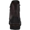 imageFRANCO CUADRA Urban Leather Ankle Boots Dark Brown Laceup with Side Zip TPU Antislip SoleDark Brown