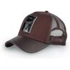 imageCuadra Genuine Bovine Leather Casual Caps Mens UnisexBrown