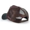 imageCuadra Genuine Bovine Leather Casual Caps Mens UnisexDark Brown