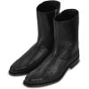 imageFranco Cuadra Mens Dress Boots in Genuine Lizard Leather Black