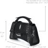 imageCuadra Hand Bag for Women with Stingray Leather BlackBlack