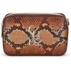 imageCuadra Crossbody for Women in Python Leather HoneyMiel
