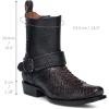 imageCUADRA  Boot for Men in Genuine Python Leather 1J3KPH Black and BrownBlack
