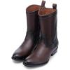 imageCuadra Mens Boots Genuine Leather Urban Style and Comfort Dark Brown 2H58RSBrown