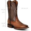 imageCuadra Mens Rodeo Boot in Bovine Leather Brown 4L01RSBrown
