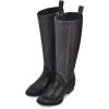 imageCuadra Riding style black exotic bootBlack